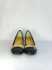 Chanel Quilted Cap Toe Chunk Heel