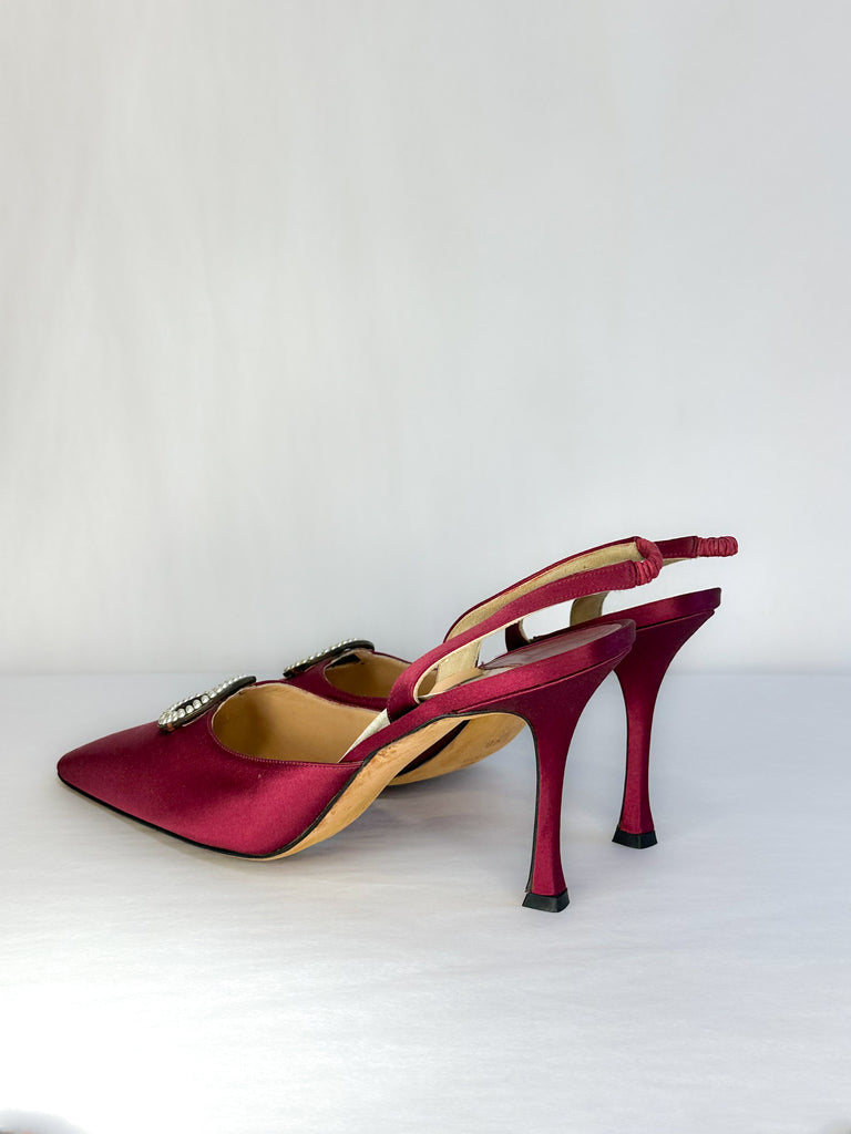 Manolo Blahnik Sling Back Heel