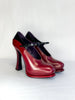 Prada Round Toe Platform Heel