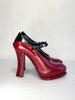 Prada Round Toe Platform Heel