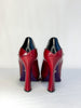 Prada Round Toe Platform Heel