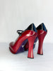 Prada Round Toe Platform Heel