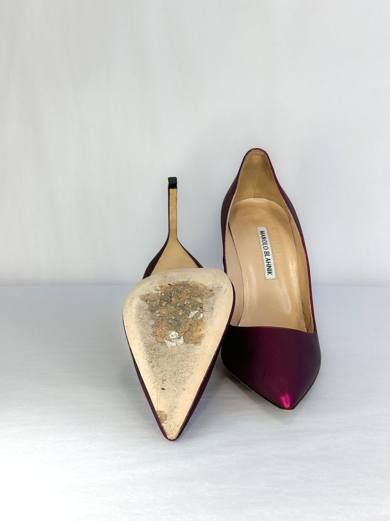 Manolo Blahnik Pointed Toe Pumps
