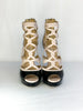 Valentino Cage Platform Sandals