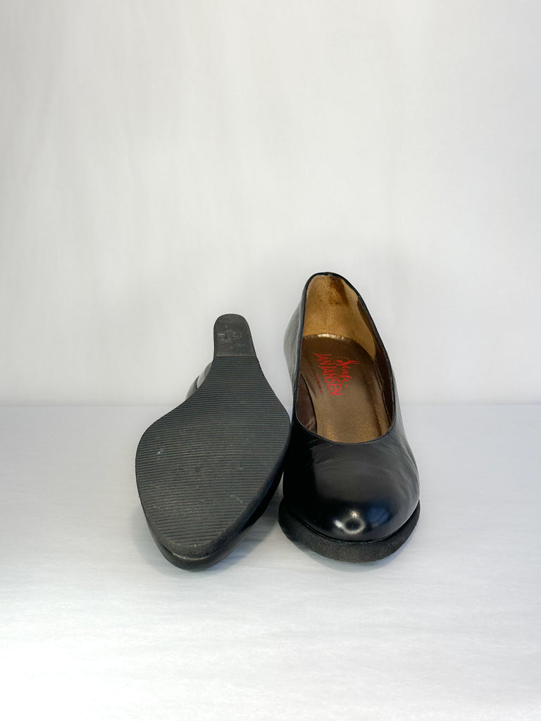 Jan Jansen Ballet Slipper Toe Sculpted Heels