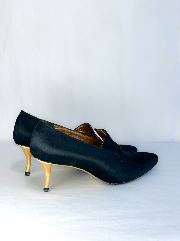 Robert Clergerie Bridgerton Style Slip On Heels