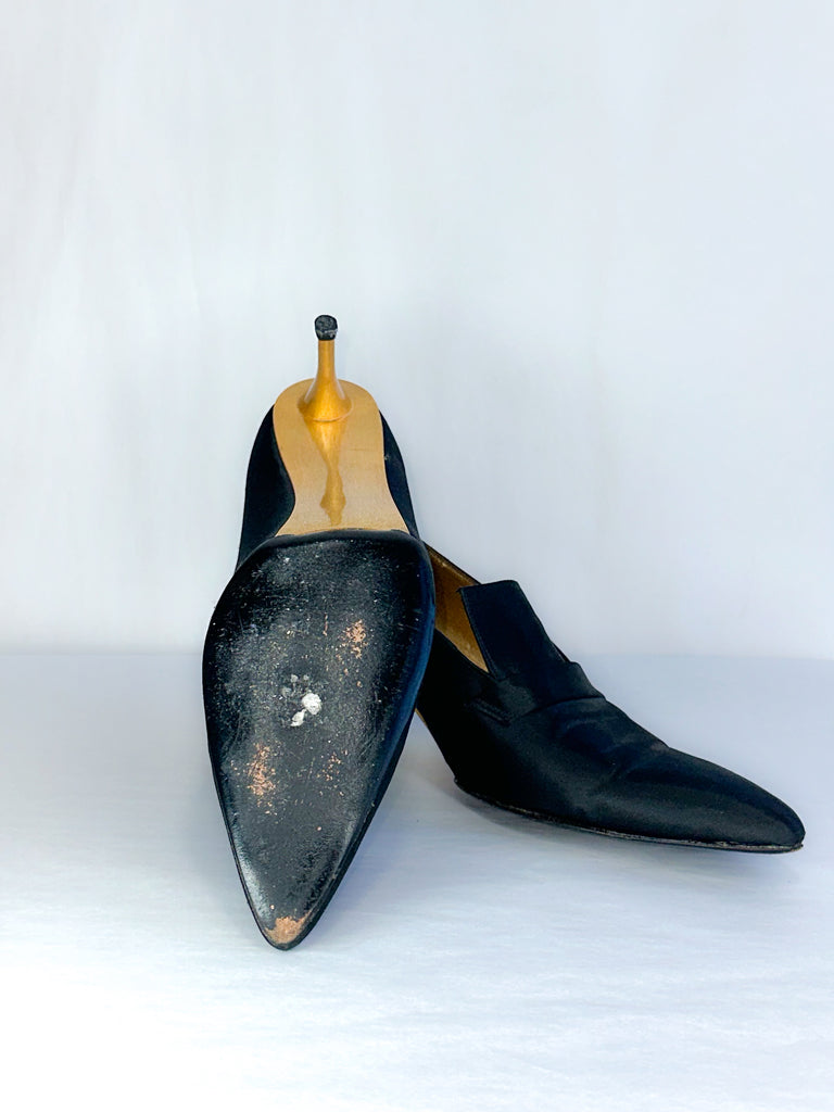 Robert Clergerie Bridgerton Style Slip On Heels