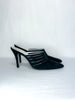 Thierry Mugler Mesh Cutout Mules