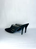 Thierry Mugler Mesh Cutout Mules