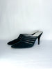 Thierry Mugler Mesh Cutout Mules