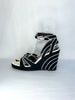 Ferragamo Ankle Strap Wedge Heel