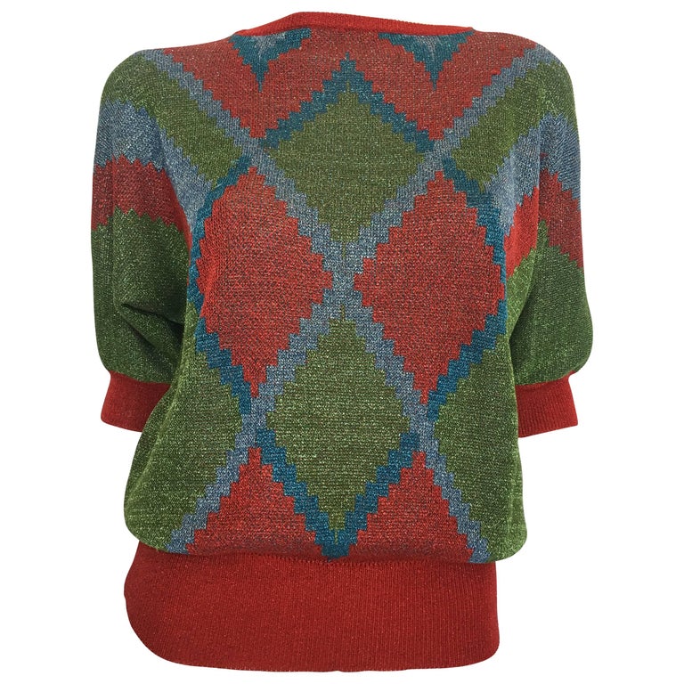 Gianni Versace 1980's Knit Sweater