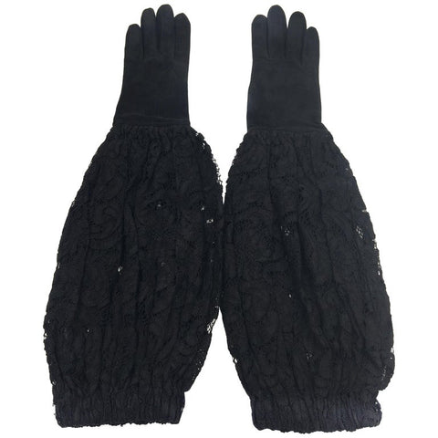 Chanel 1990's Black Satin Sheath Dress