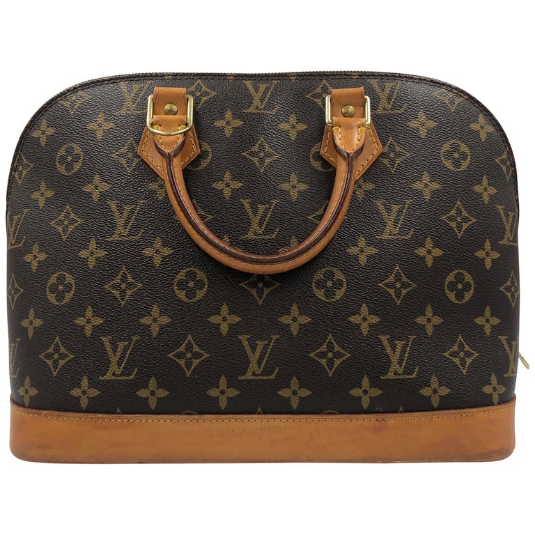 Louis Vuitton Brown Monogram Canvas Alma Pm Bag – catwalk