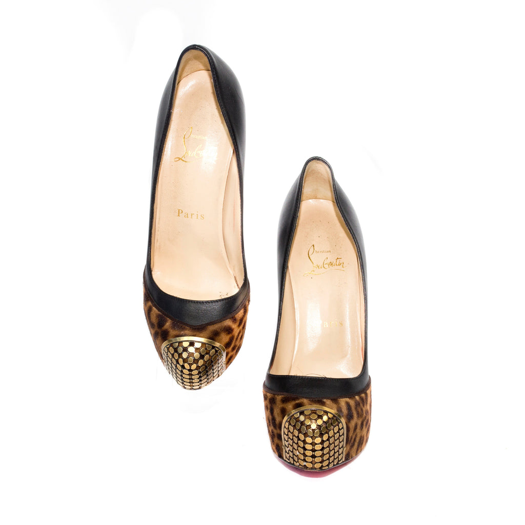 Gucci Brown Pumps with Ribbon Detail – catwalk