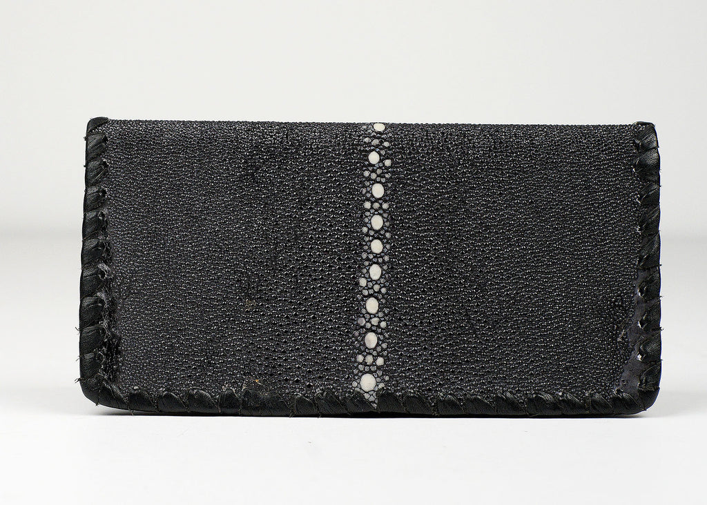 Stingray Black Artisan Wallet