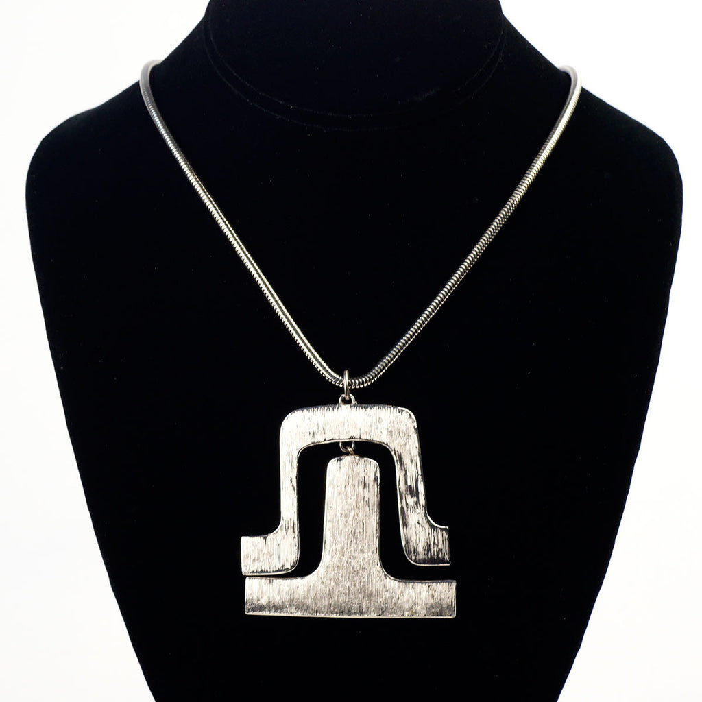 Pierre Cardin Silver Metal Necklace