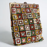 1960's Jeweled & Beaded  Bag