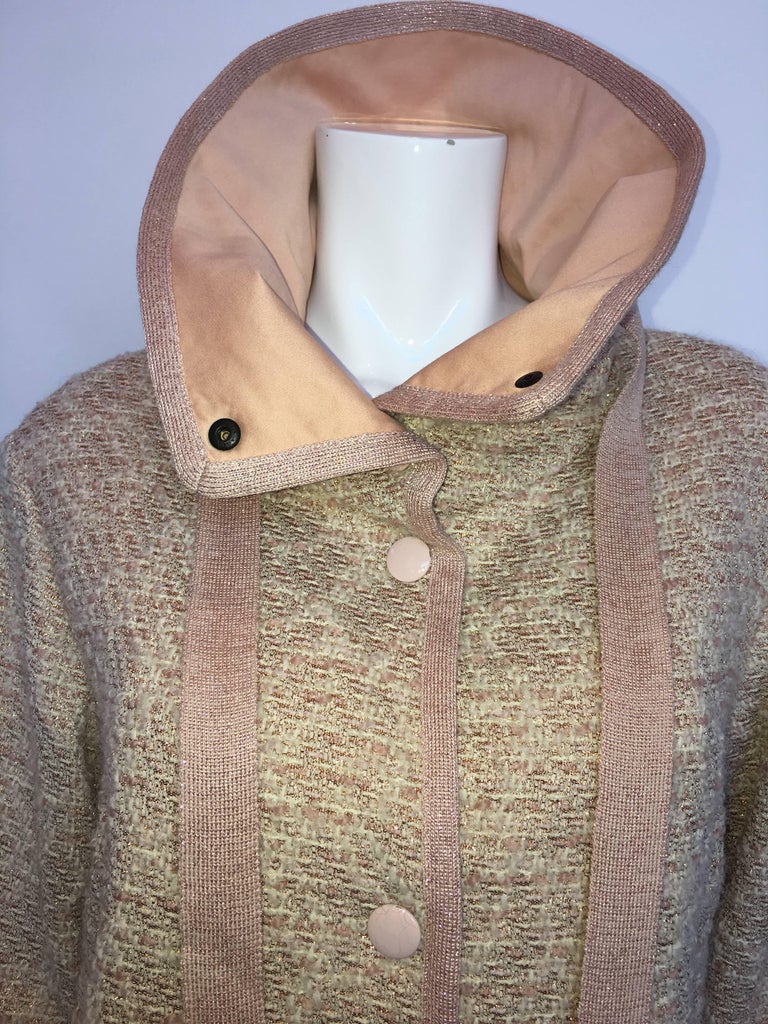 Missoni Wool Woven Jacket With Metallic Thread