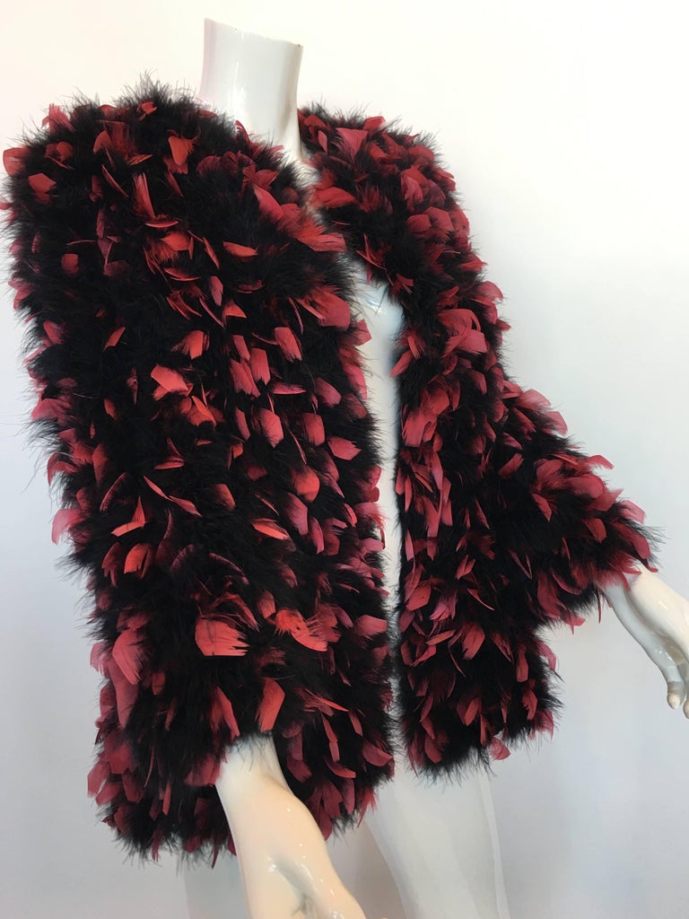Anne Green 1960's Feather Coat