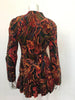 Kenzo Paris 1990's Cotton Velvet Floral 3 Piece Skirt Suit