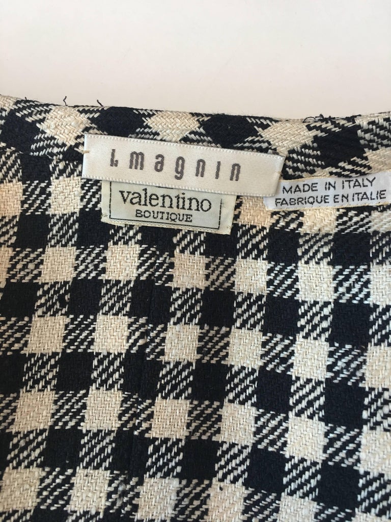 Valentino Boutique 1980's Wool Coat – catwalk