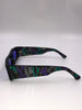 Claude Montana / Mikli New Wave 1980's Vintage Multi Colored Textured Frames