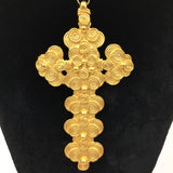 Cross Pendant on Chunky Chain Necklace