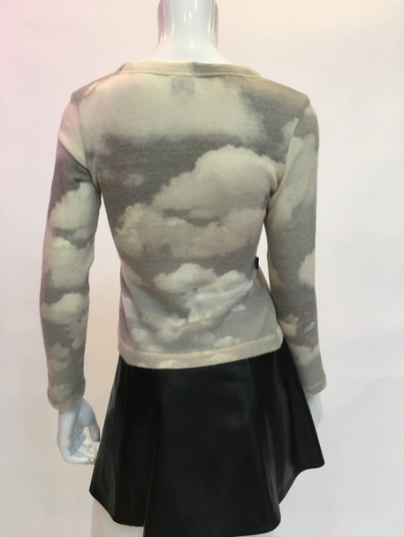 Moschino 1990'S Wool Cloud Sweater