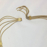 Christian Dior Multi-Strain Gold Tone Rope Chain belt