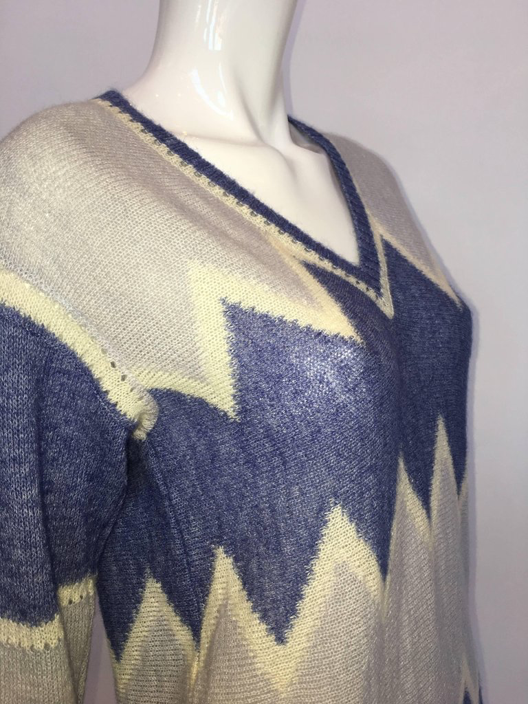 Courrèges Paris 1970's Mohair Sweater